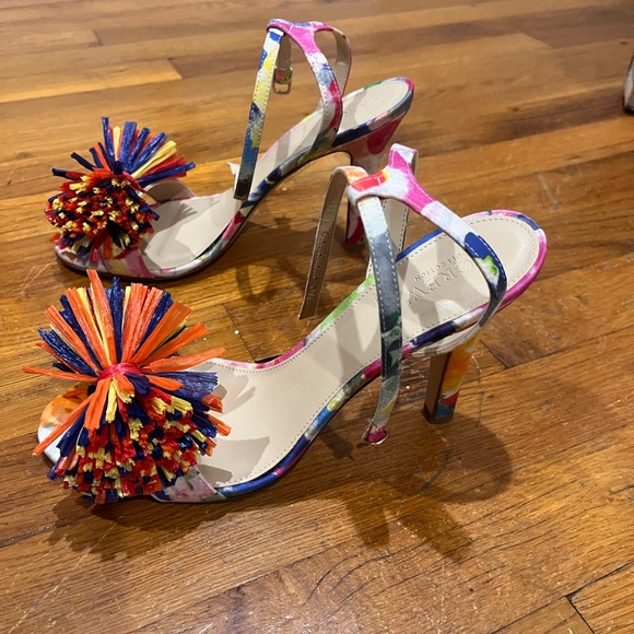 J Crew multi color heels - Picture 3 of 5